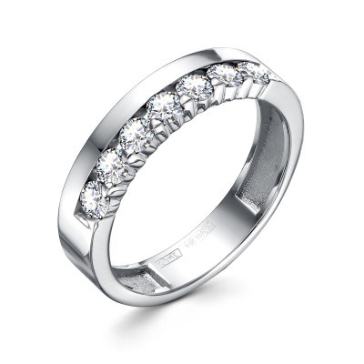 Кольцо из платины с бриллиантами (060632)