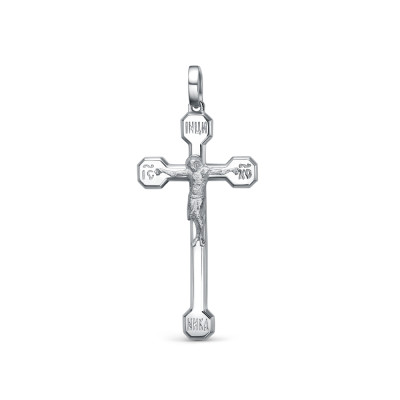 Кулон крест из платины (057988)