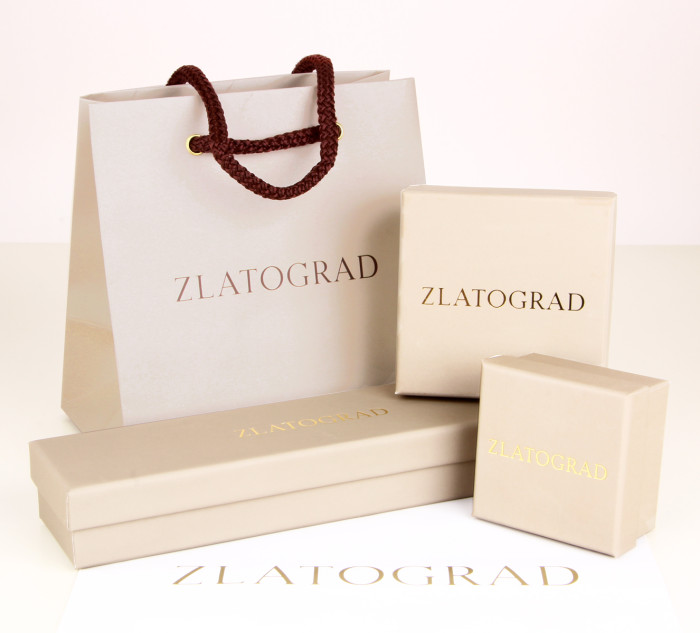 Обручальное кольцо из жёлтого золота с бриллиантом (049546)