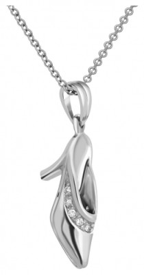Кулон из платины с бриллиантами