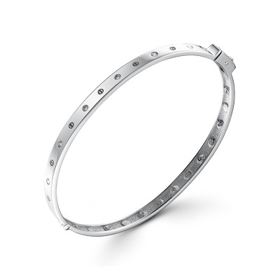 Браслет из белого золота с бриллиантами (059893)