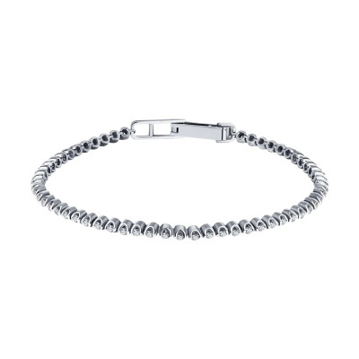 Браслет из белого золота с бриллиантами (052868)