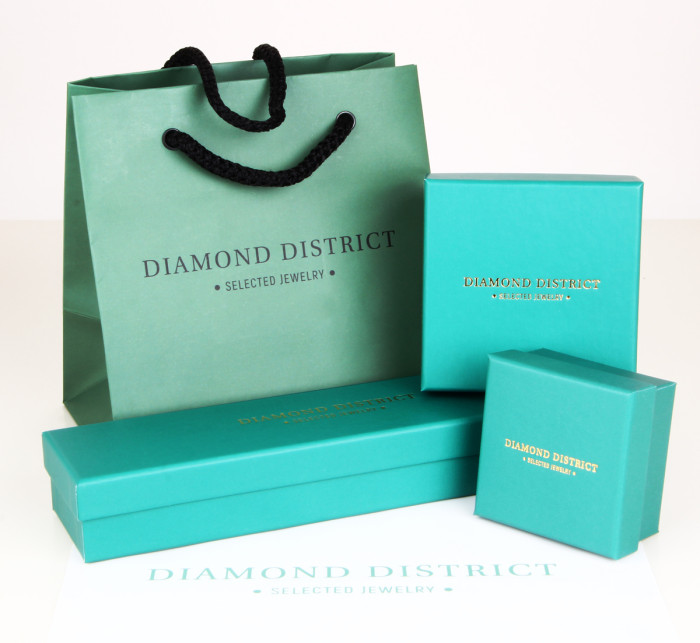 Обручальное кольцо из белого золота (040310)