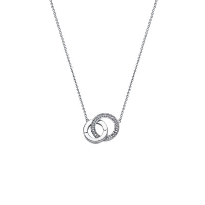 Колье из платины с бриллиантами (058547)